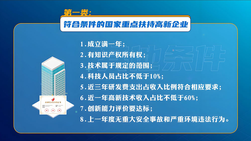 高新技术企业转让的政策优惠